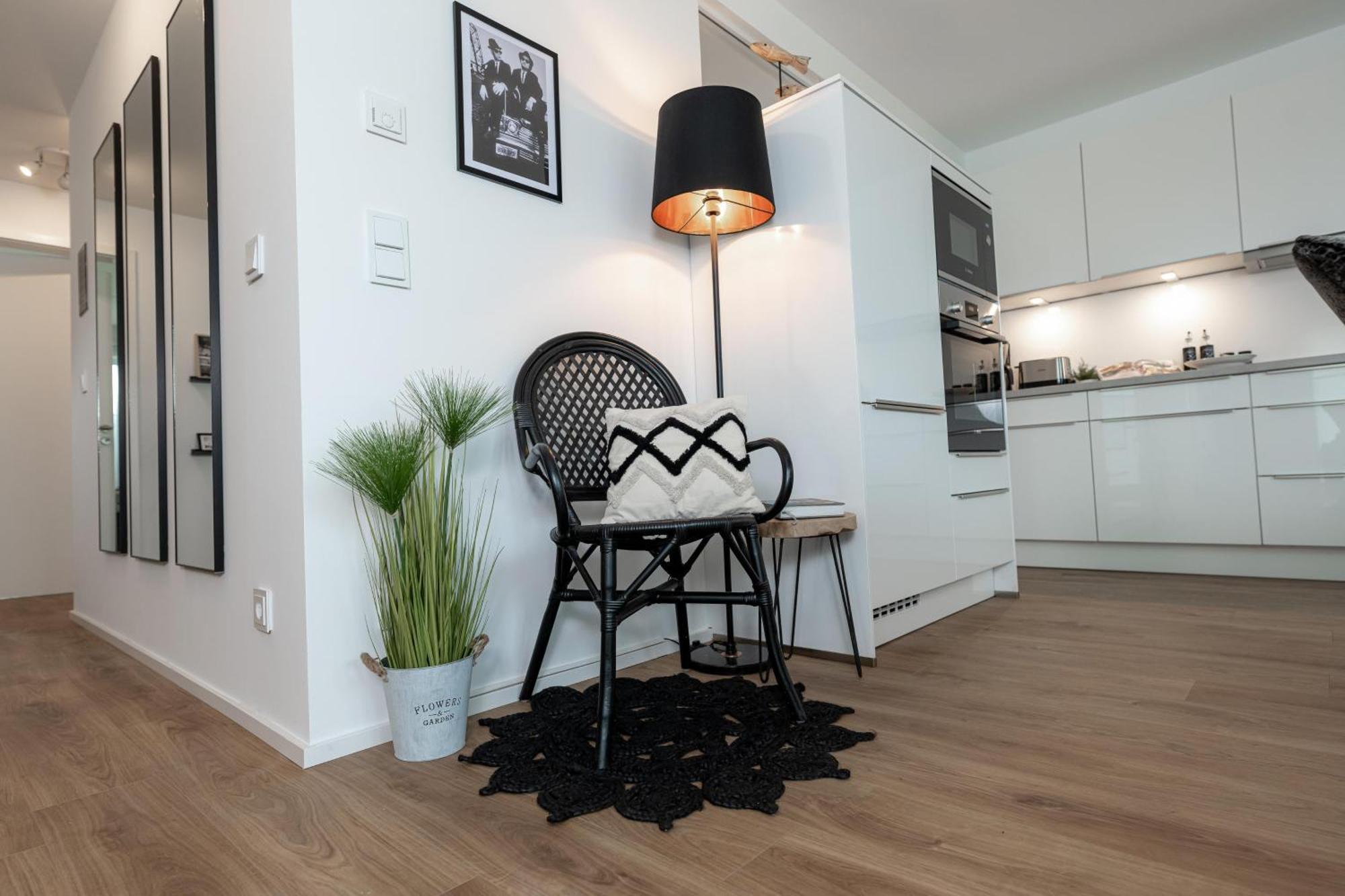 Apartmán Hollywood Lounge Olpenitz Exteriér fotografie